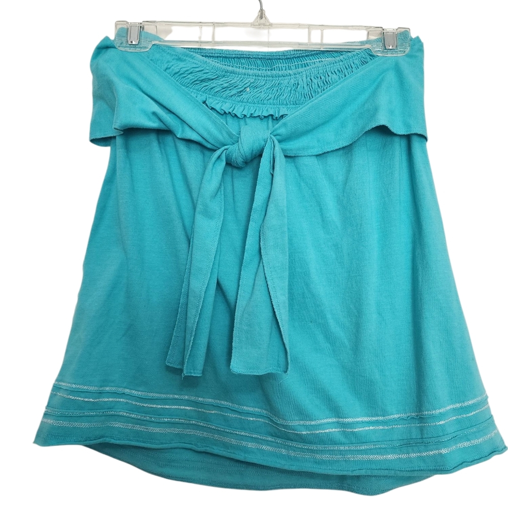 Lagaci Sport Turquoise Blue Swim Beach Cover Up SZ Medium